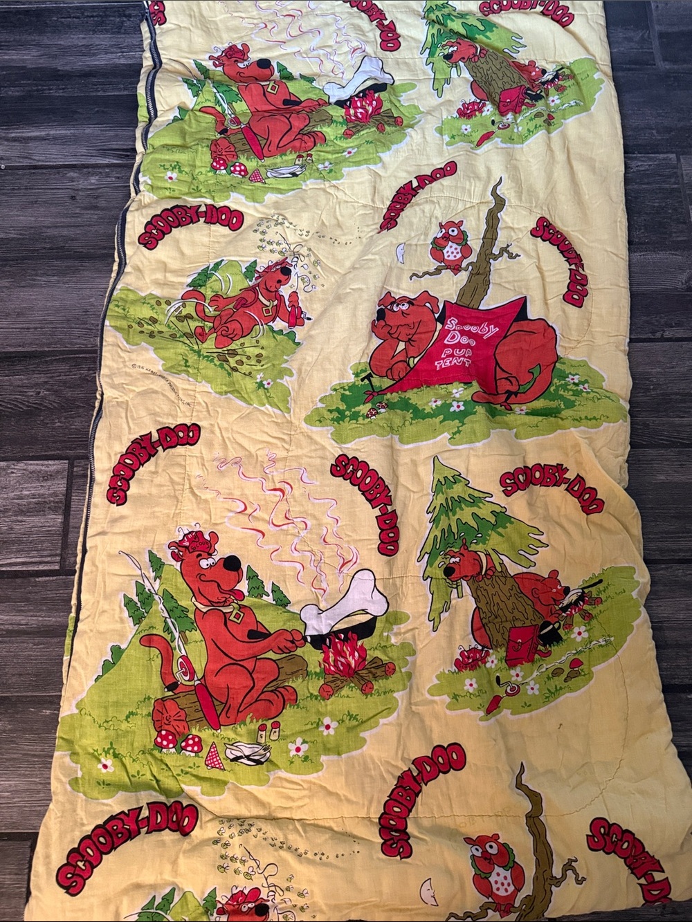 Yellow Kids Throw Blanket - Licensed Character Bedding